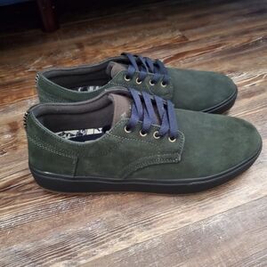 Men's Green Suede Shoes